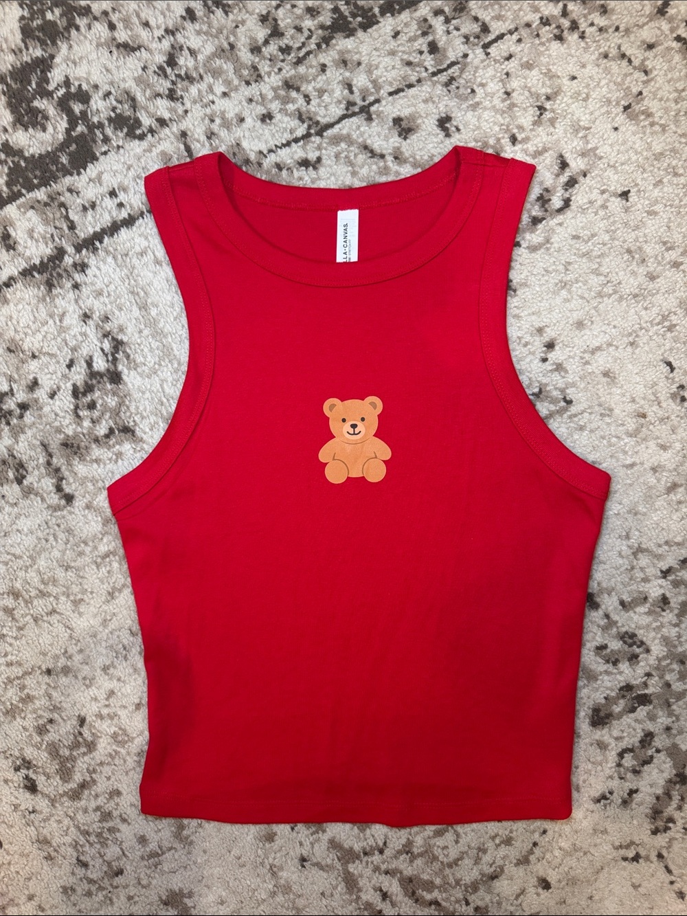 Teddy Bear Racerback Tank - Picture 2 of 3